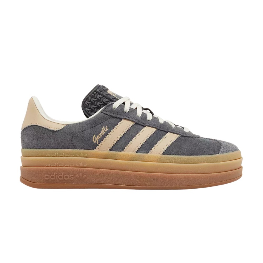 Adidas Gazelle Bold NWT grey magic with beige